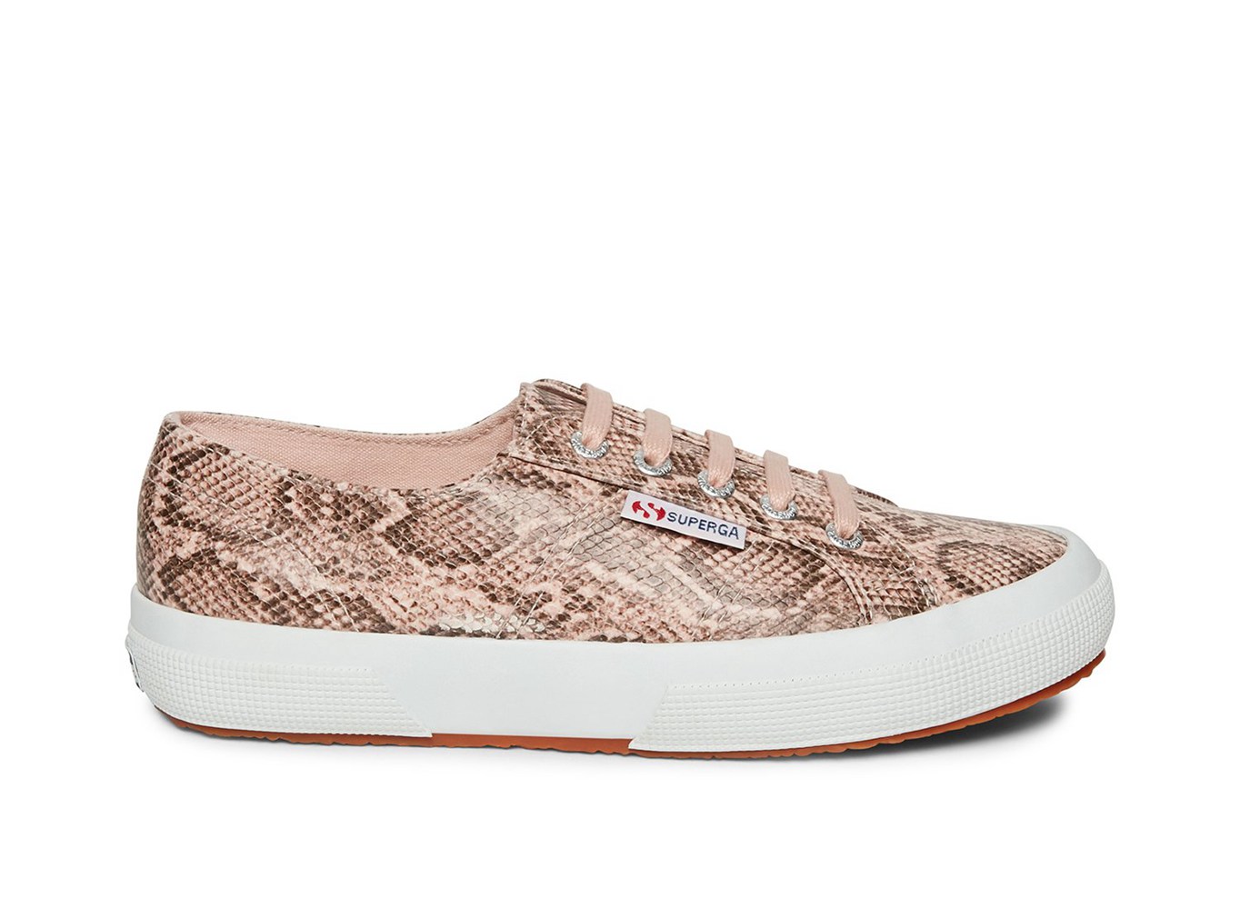 Tenis Feminino Rosa/Serpentine - Superga 2750 Faux Snake - IWKAM-5079